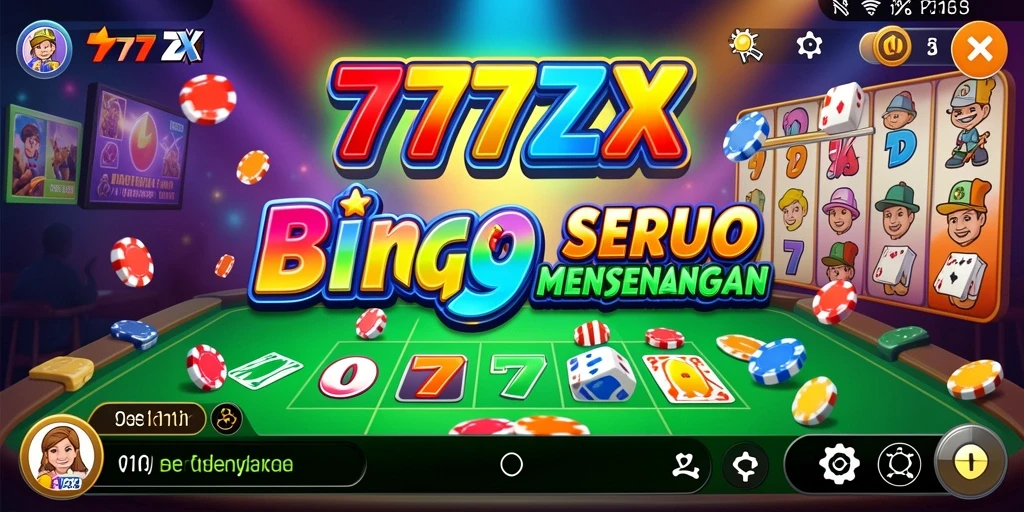 Tampilan gameplay 777ZX yang menarik dan interaktif dalam permainan Bingo.