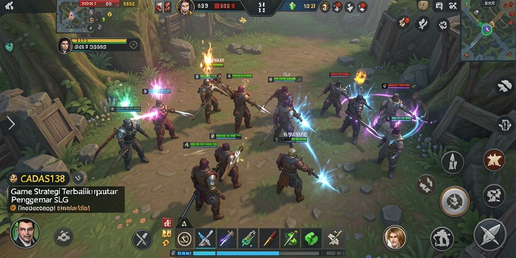 Tampilan gameplay menegangkan dalam CADAS138 yang memukau.
