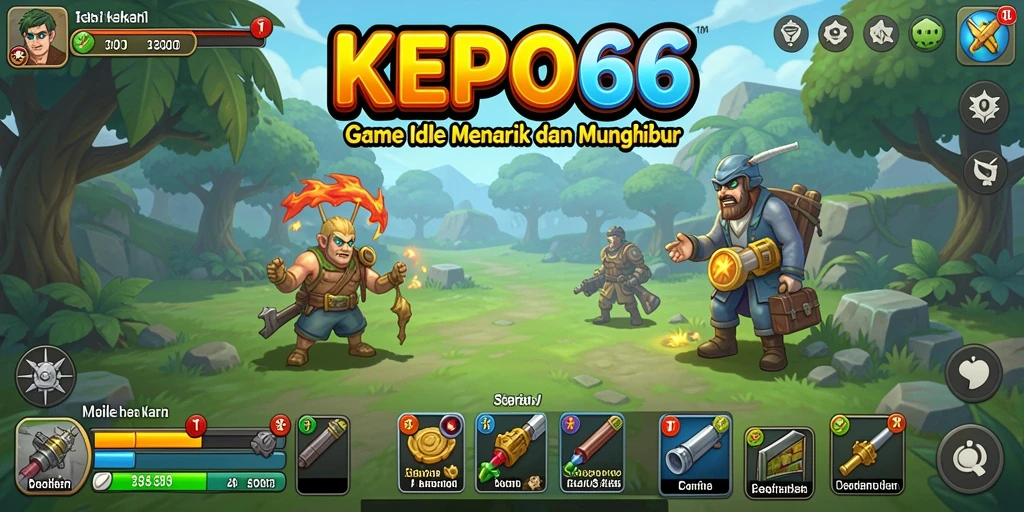 Screenshot gameplay <strong>KEPO66</strong> memamerkan mekanisme Idle yang menarik.