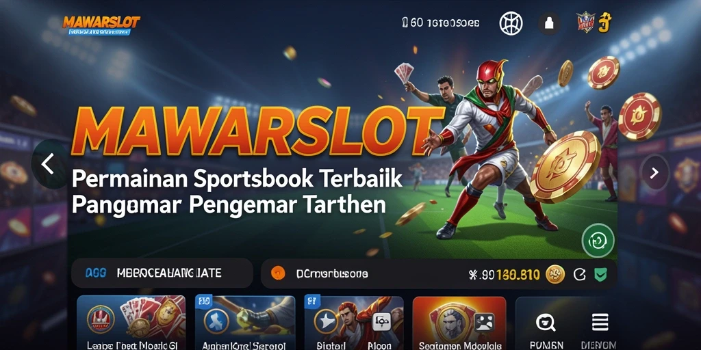 Gameplay menarik dari aplikasi Sportsbook MAWARSLOT yang menyenangkan.