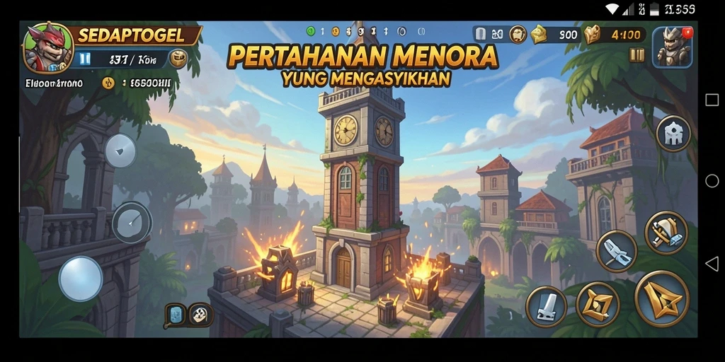 Tampilan gameplay SEDAPTOGEL yang mendebarkan dan penuh strategi.